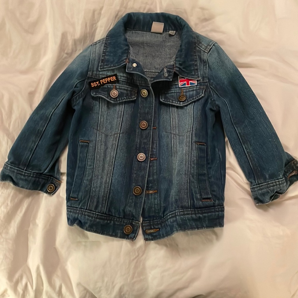 Junk Food Clothing Blue Jean Jacket for Kids